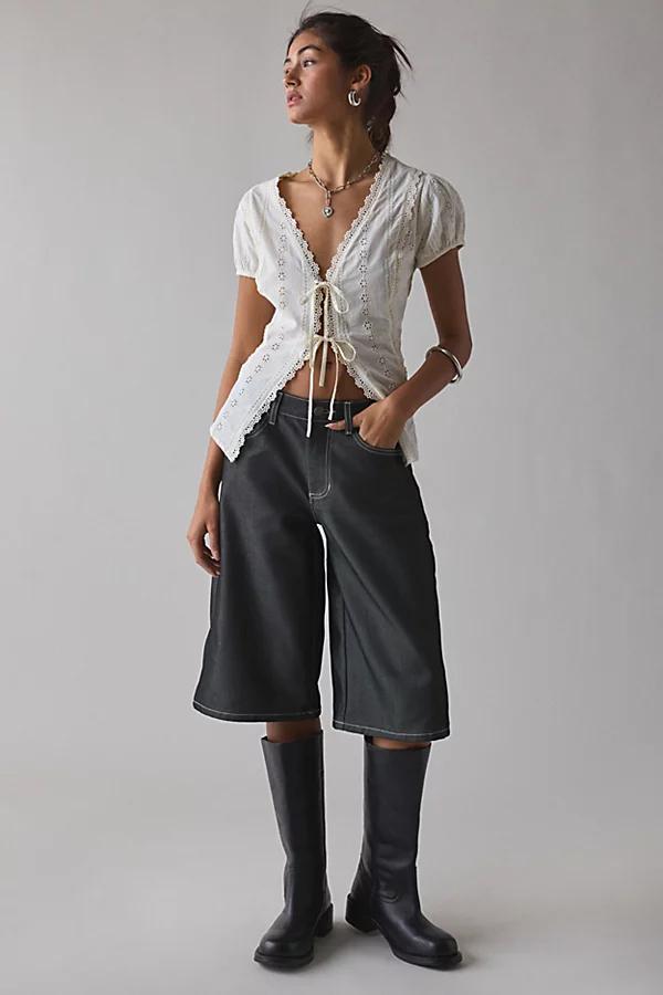 GUESS JEANS GUESS ORIGINALS Denim Bermuda Short Womens at Urban Outfitters Product Image