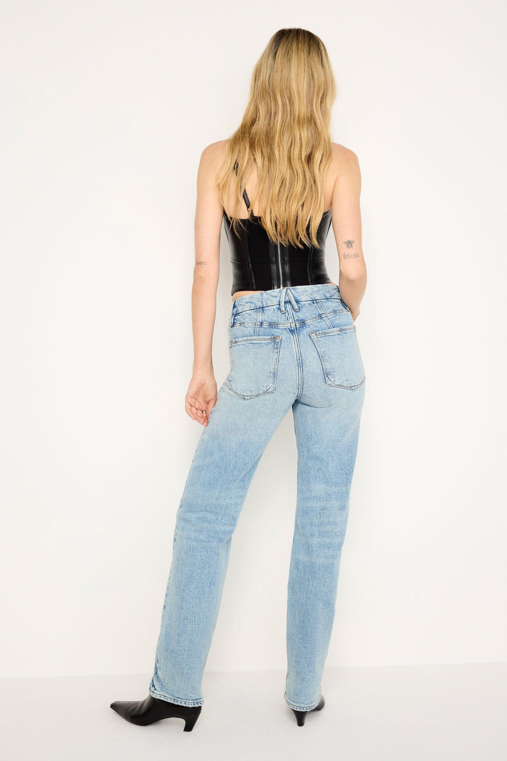 GOOD ICON STRAIGHT JEANS | INDIGO712 Product Image
