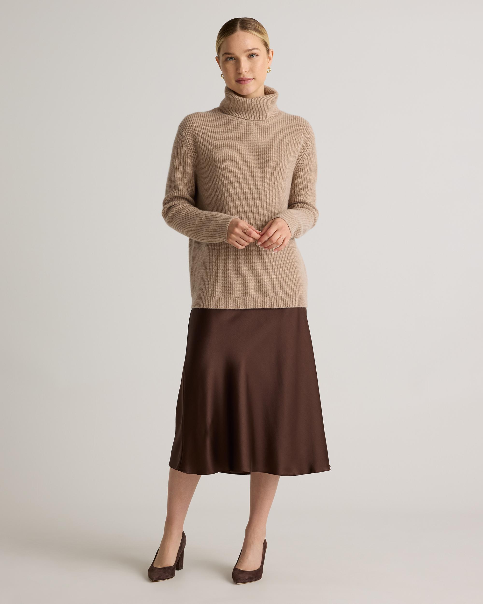 Quince | Women's Skirt Size XL, Silk Product Image