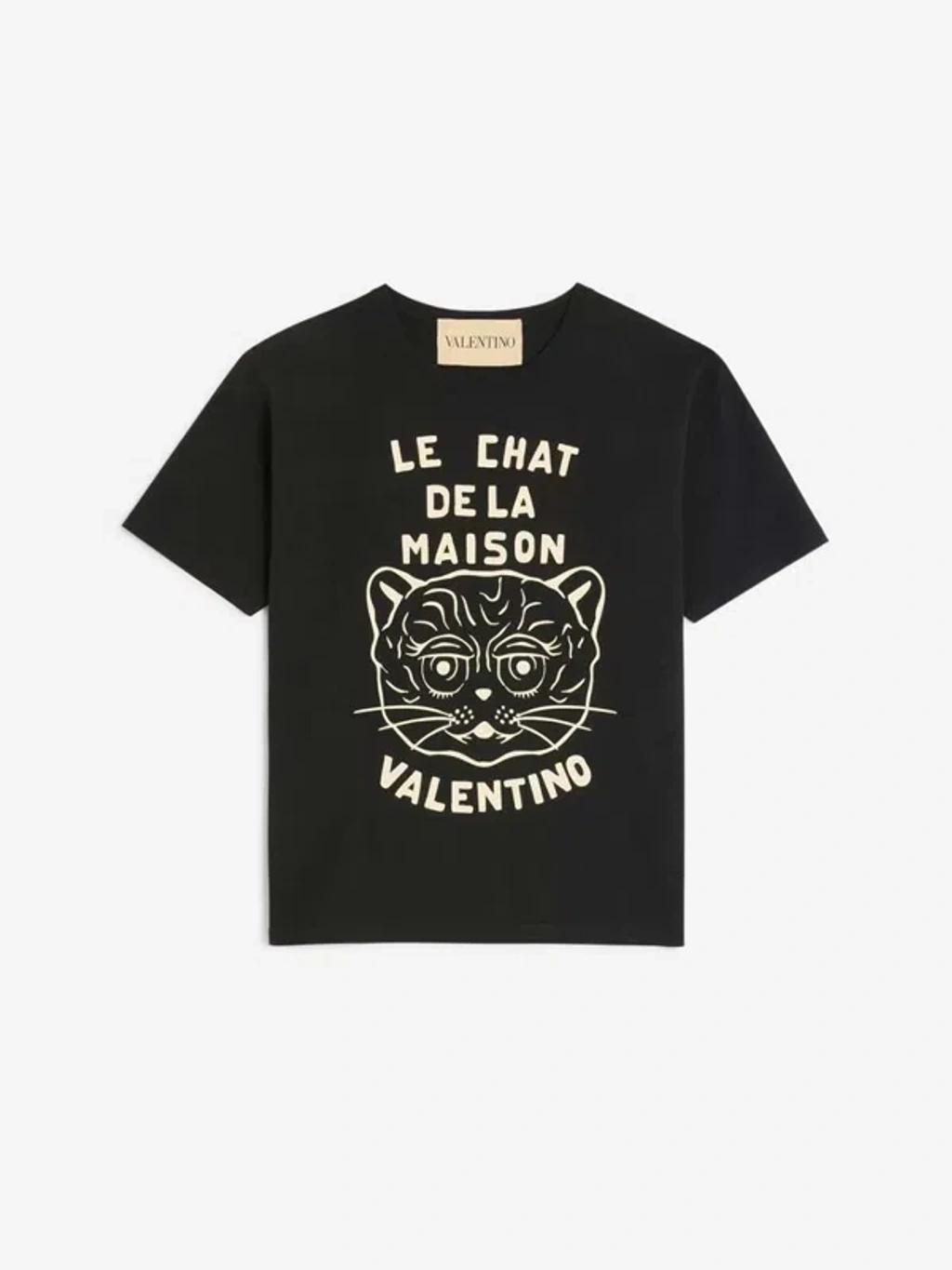 VALENTINO T-shirt Logo In Red Product Image
