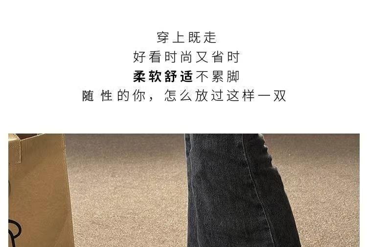 Heart Buckled Beaded Platform Chunky Heel Mary Jane Pumps Product Image