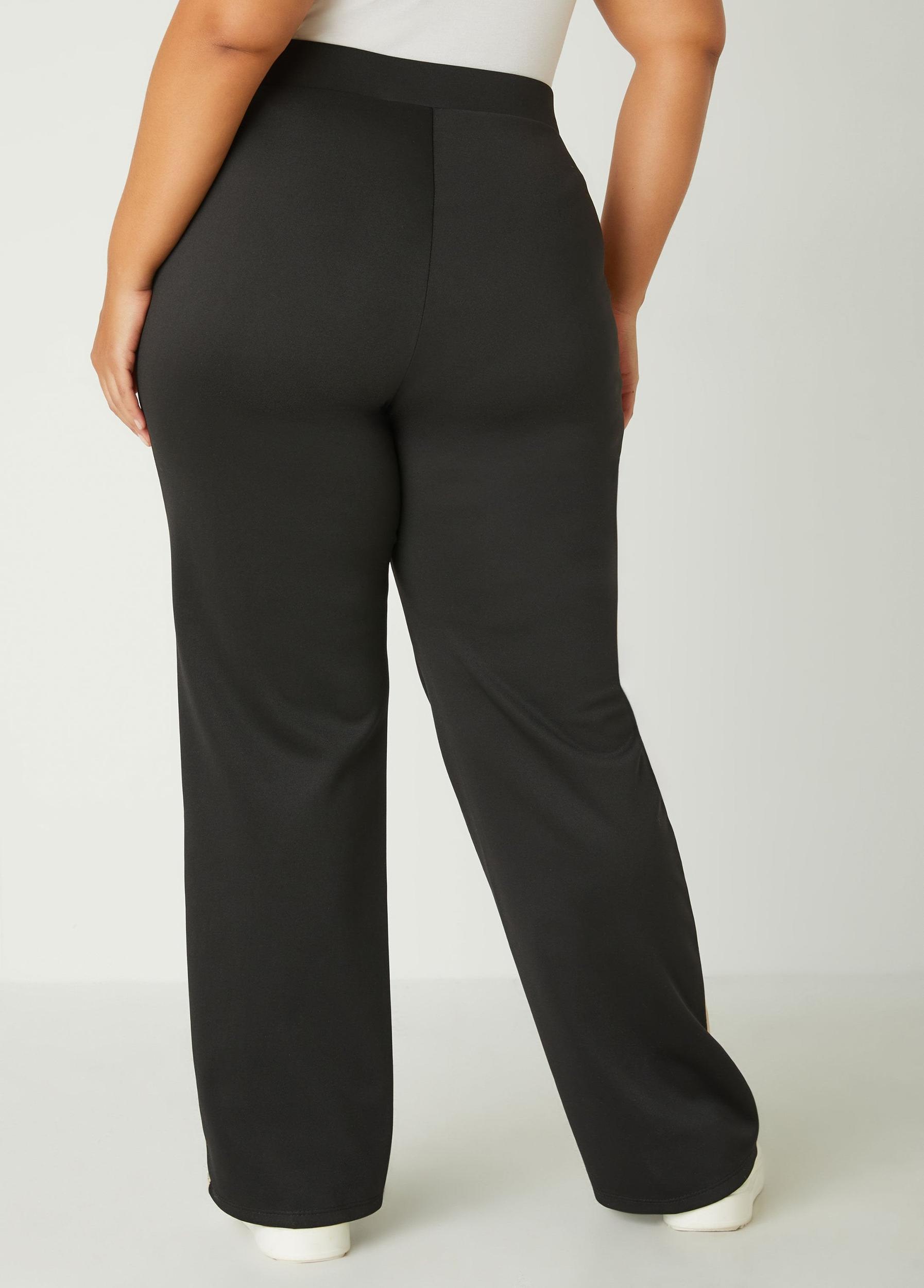 Seamed Striped Track Pants Product Image