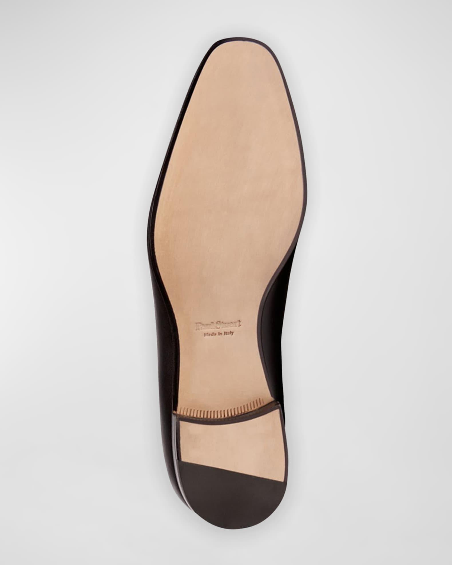 Men's Simon Suede Crisscross Penny Loafers Product Image