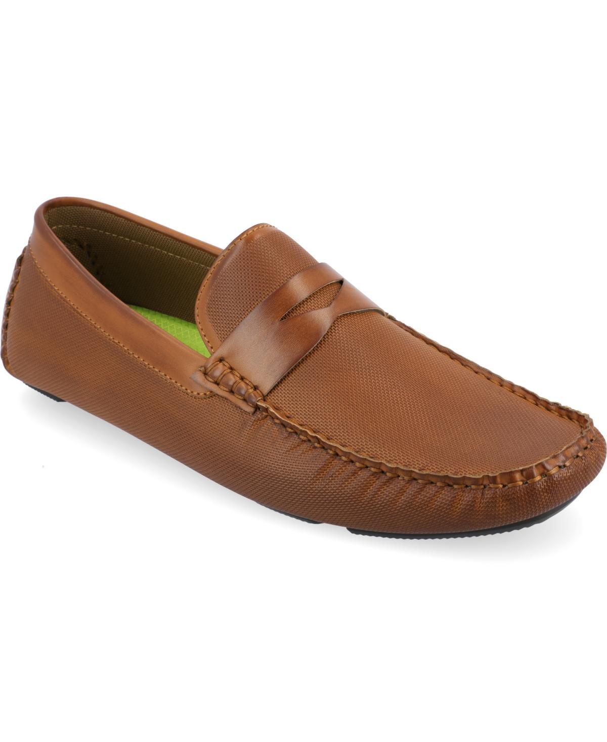 VANCE Isaiah Men's Tru Comfort Foam Driving Loafers, Size: 10.5, Red Product Image