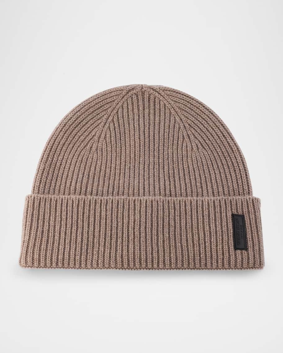 Men's Ribbed Wool Beanie Product Image