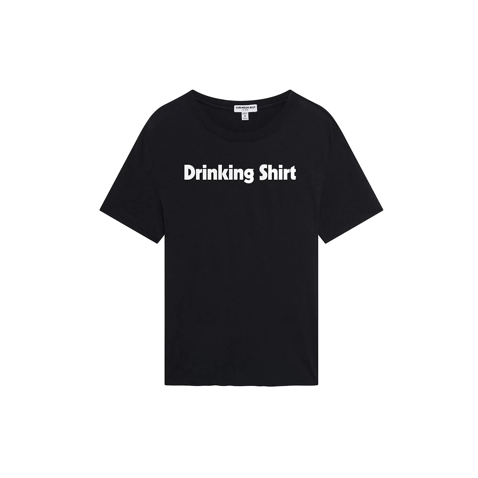 Womens Suburban Riot Drinking Shirt Loose Graphic Tee, Girls Product Image