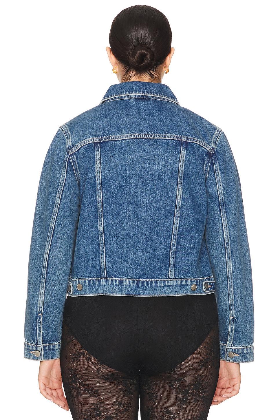 Shrunken Trucker Jacket Good American Product Image