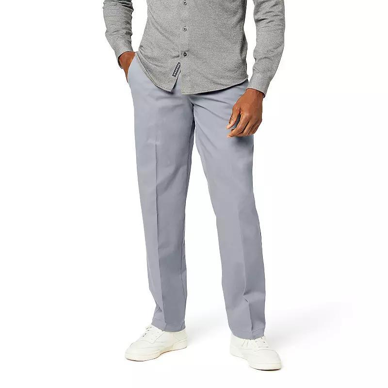 Men's Dockers® Workday Classic-Fit Smart 360 FLEX Khaki Pants, Size: 38X30, Burma Gray Product Image