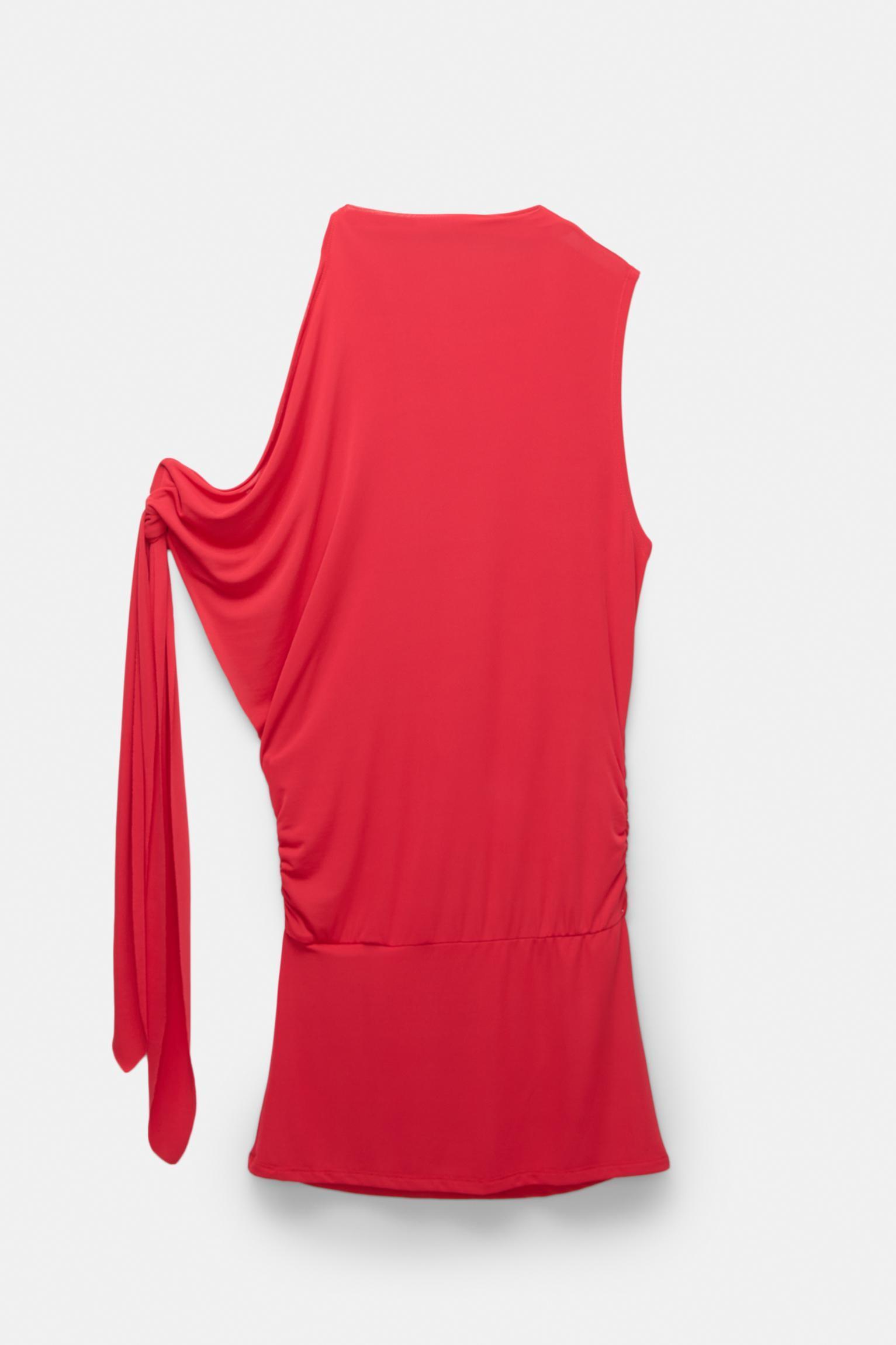 Short dress with knot detail Product Image