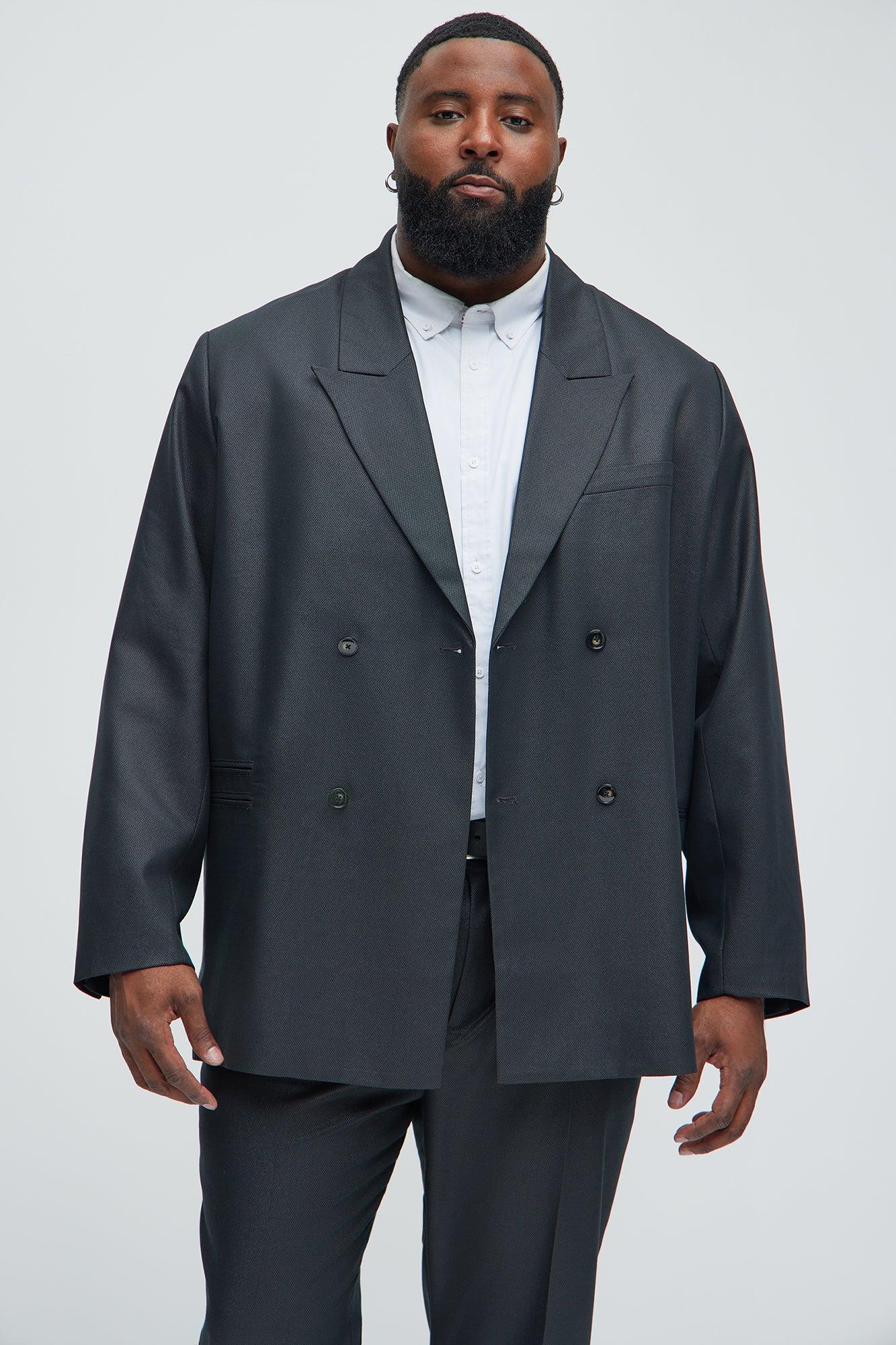 Hulbert Double Breasted Blazer - Black Product Image