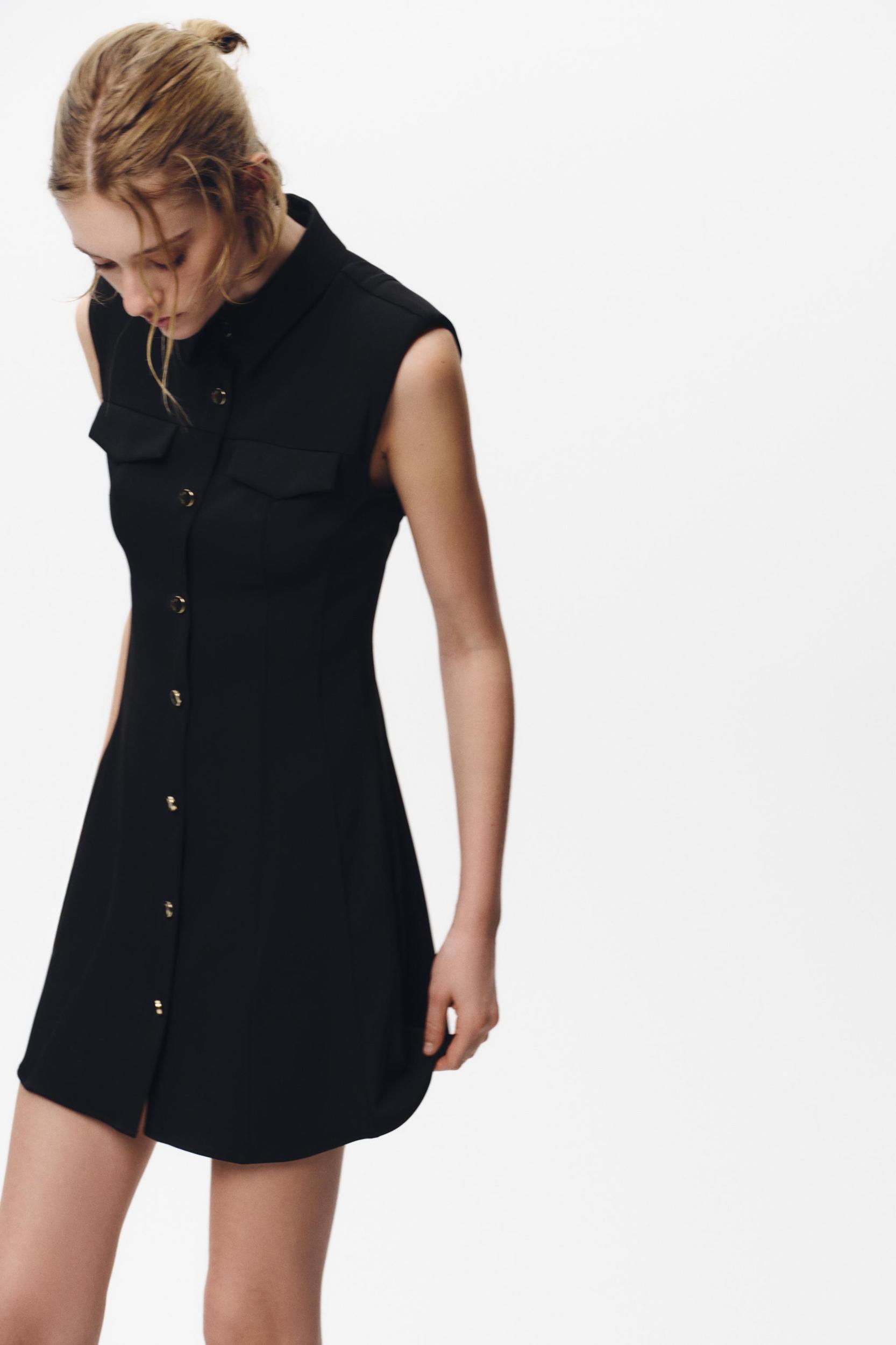 CREPE MINI DRESS Product Image