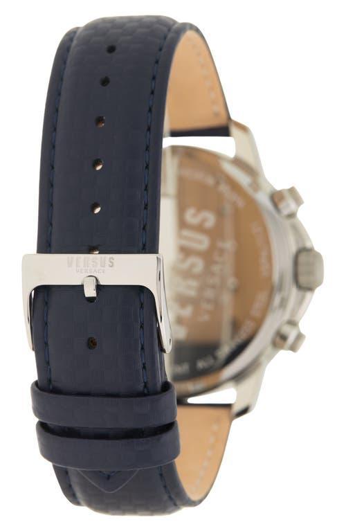 VERSUS Versace Versace Men's Two-Tone Leather Strap Watch, 46mm in Two Tone at Nordstrom Product Image