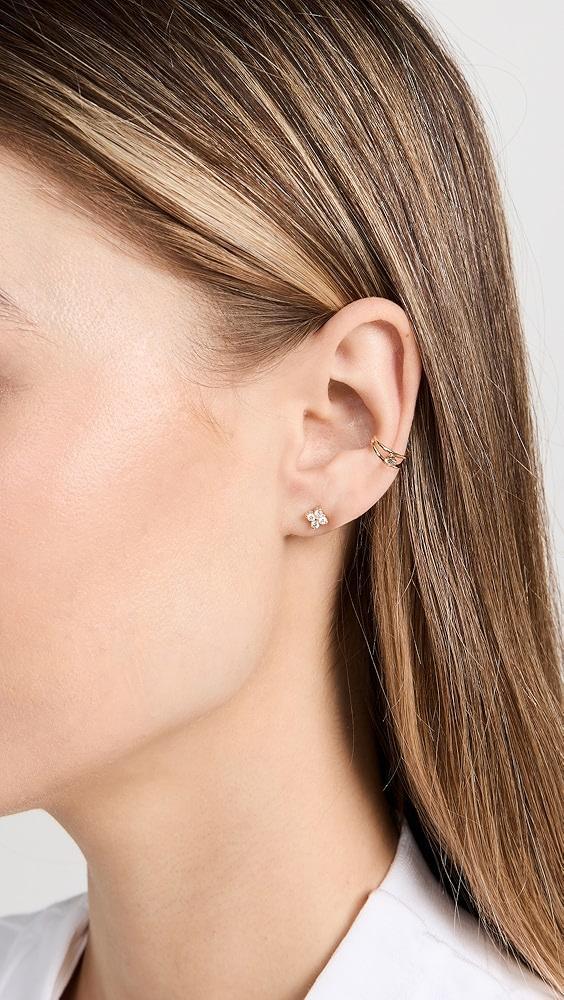Zoe Chicco 14k Double Wire Single Ear Cuff | Shopbop Product Image