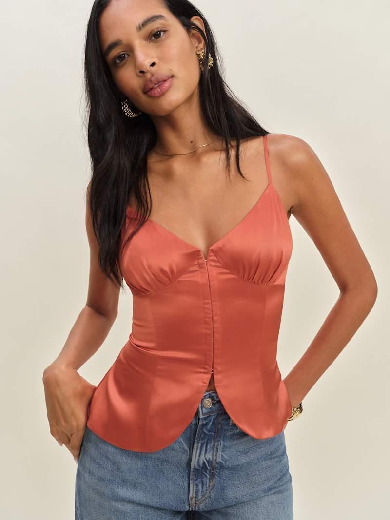 Lumi Silk Top Product Image