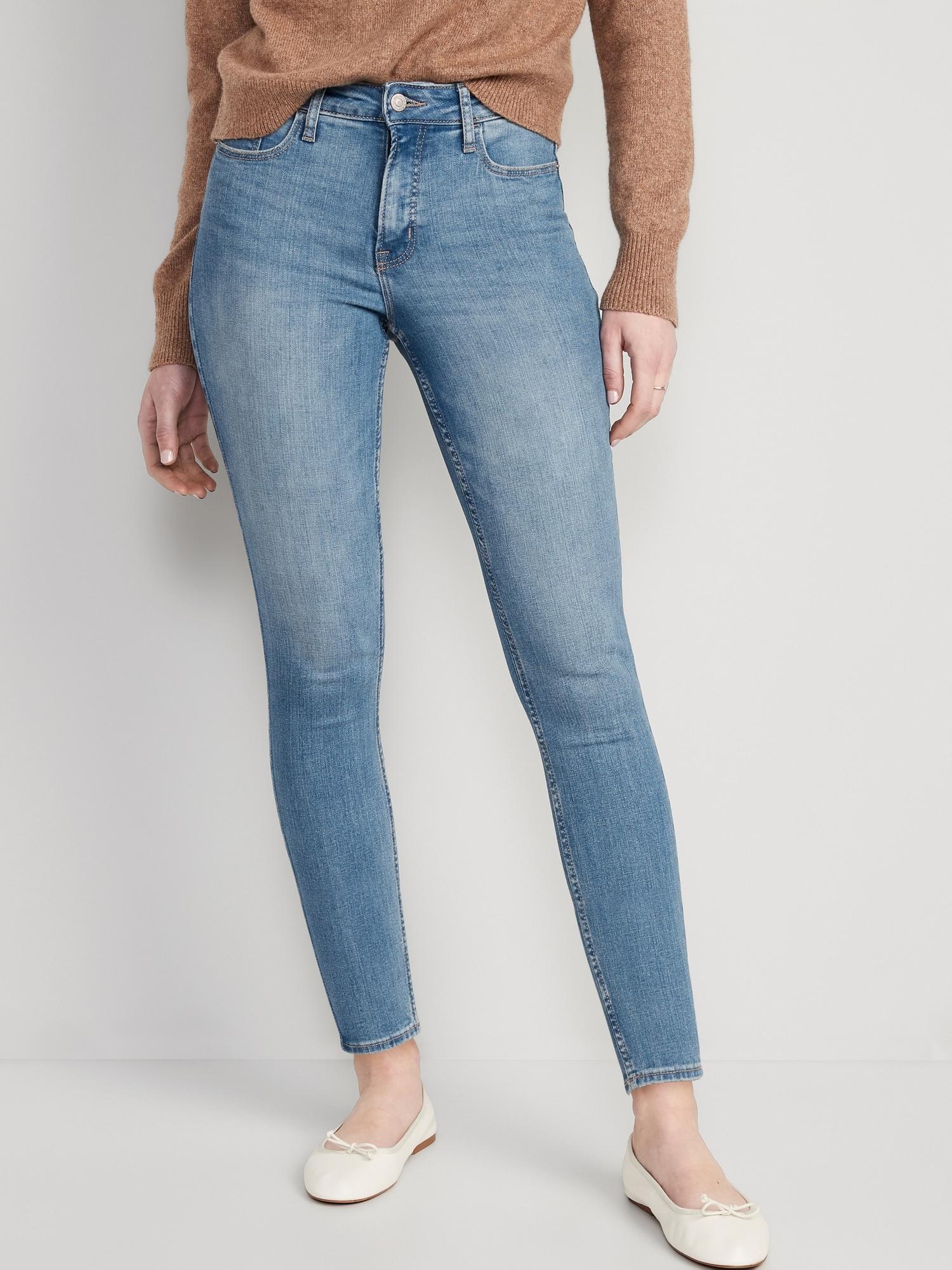 High-Waisted Rockstar Super-Skinny Jeans Product Image