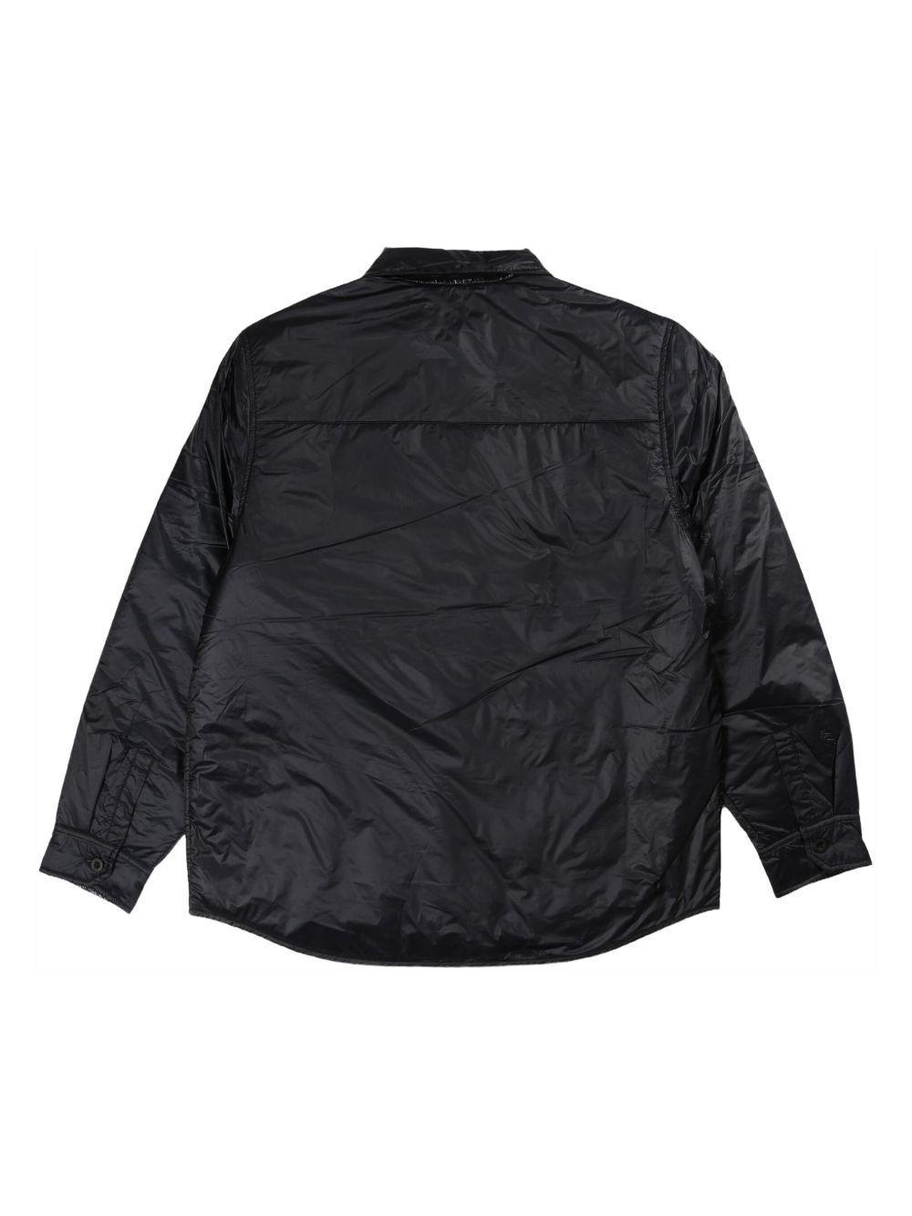 logo-patch shirt jacket Product Image