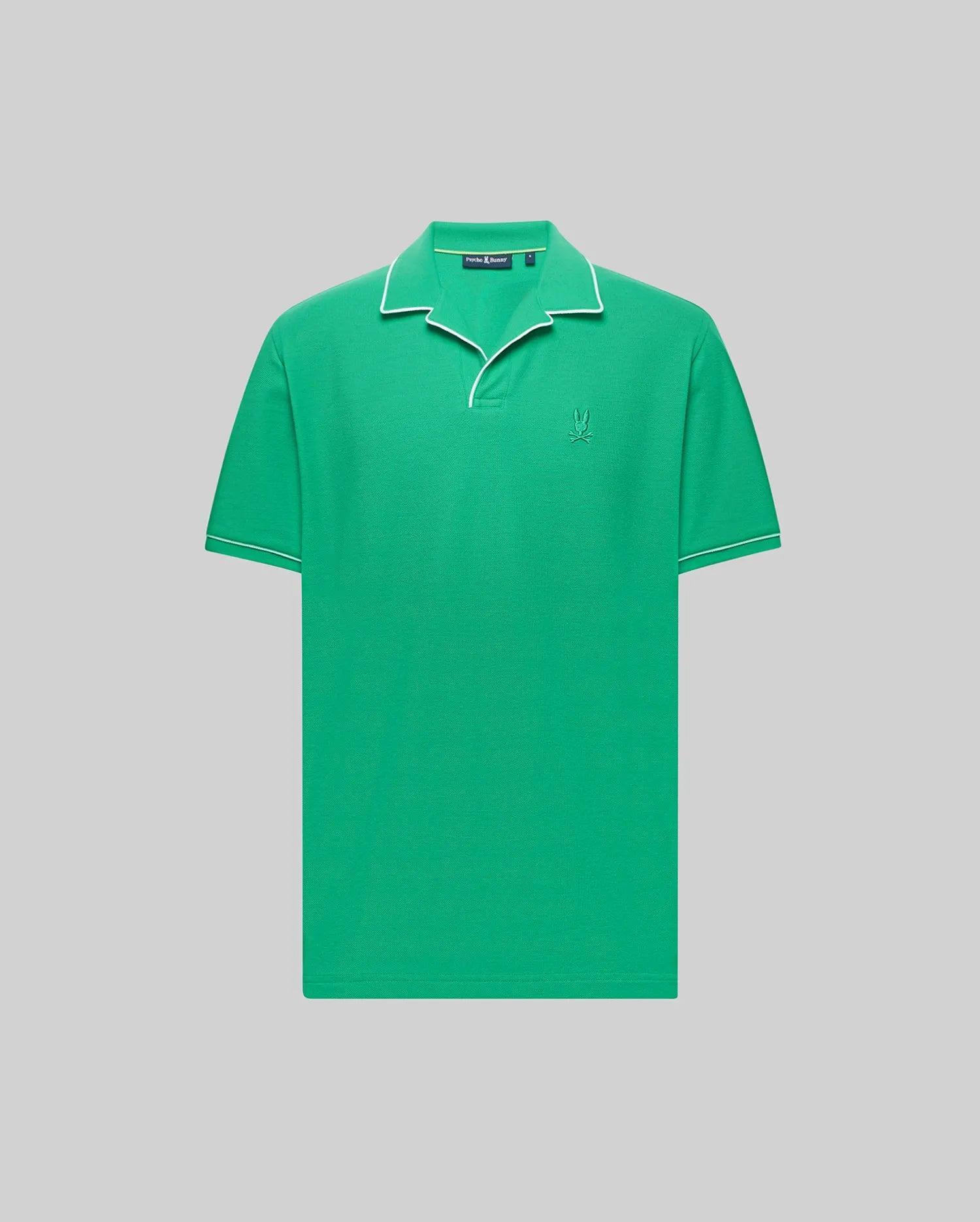 MENS JAXON SOFT PIQUE CAMP COLLAR POLO - MT0100006 Product Image