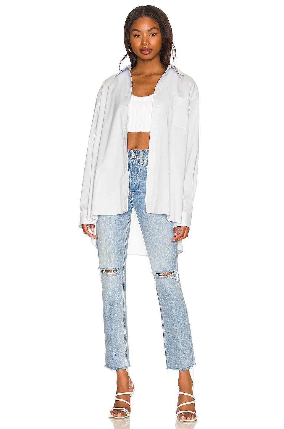 Karolina High Rise Straight Crop GRLFRND Product Image