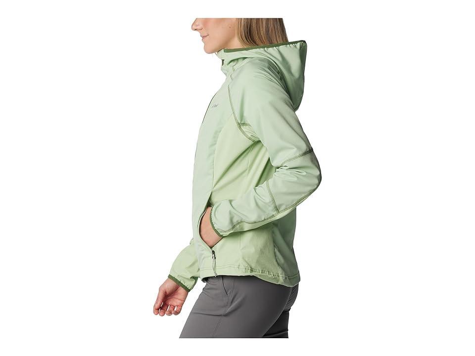 Columbia Sweet As Softshell Hoodie (Sage Leaf) Women's Coat Product Image
