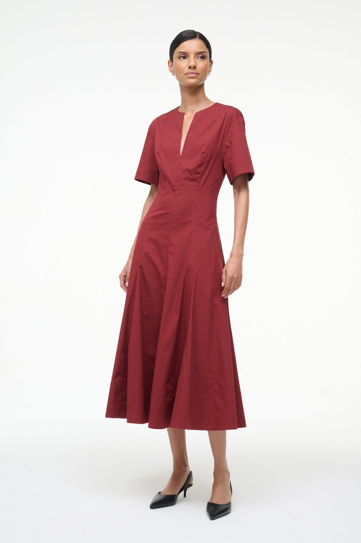 FRANCES DRESS | SANGRIA Product Image