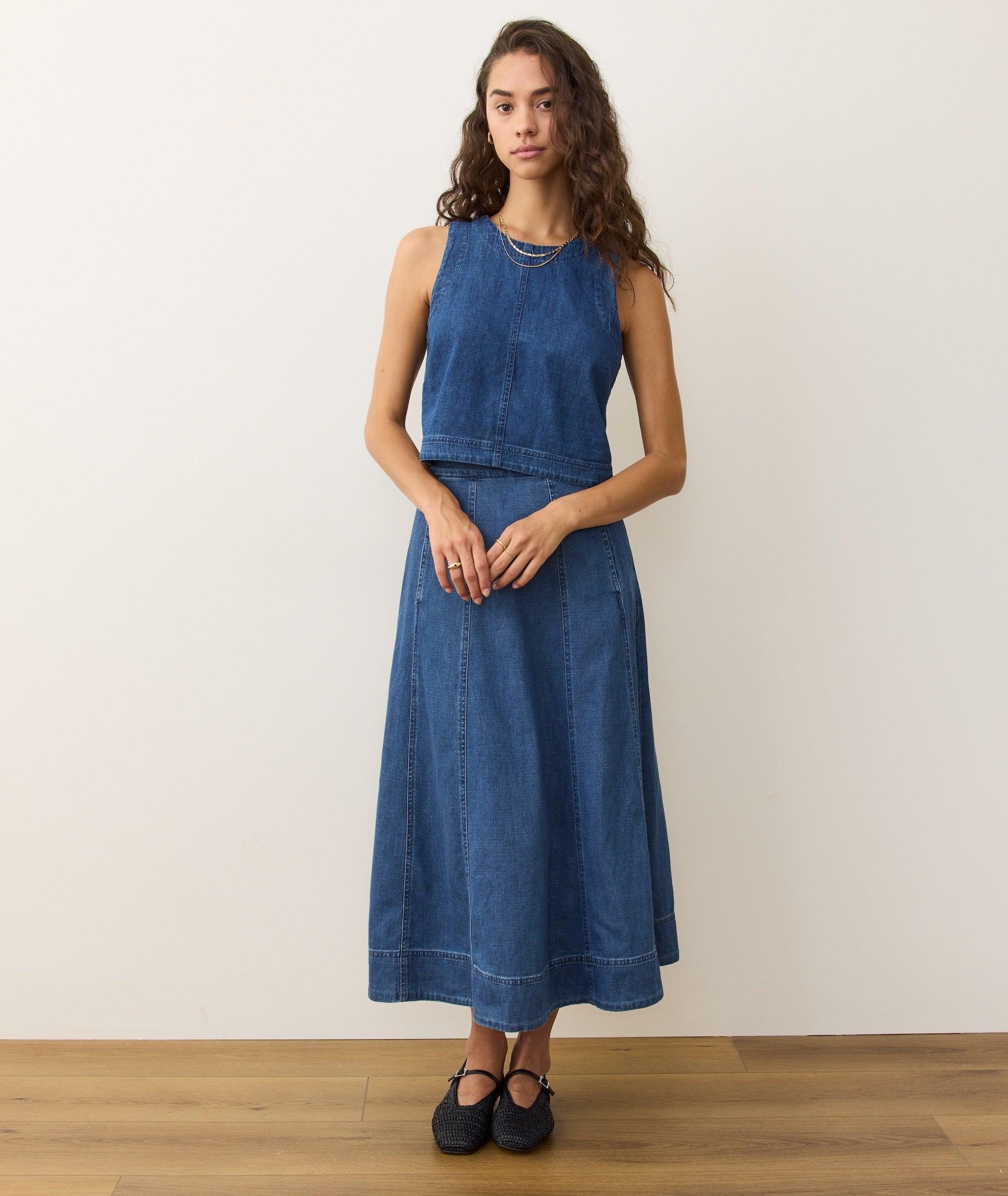 Quinn Denim Tank Product Image