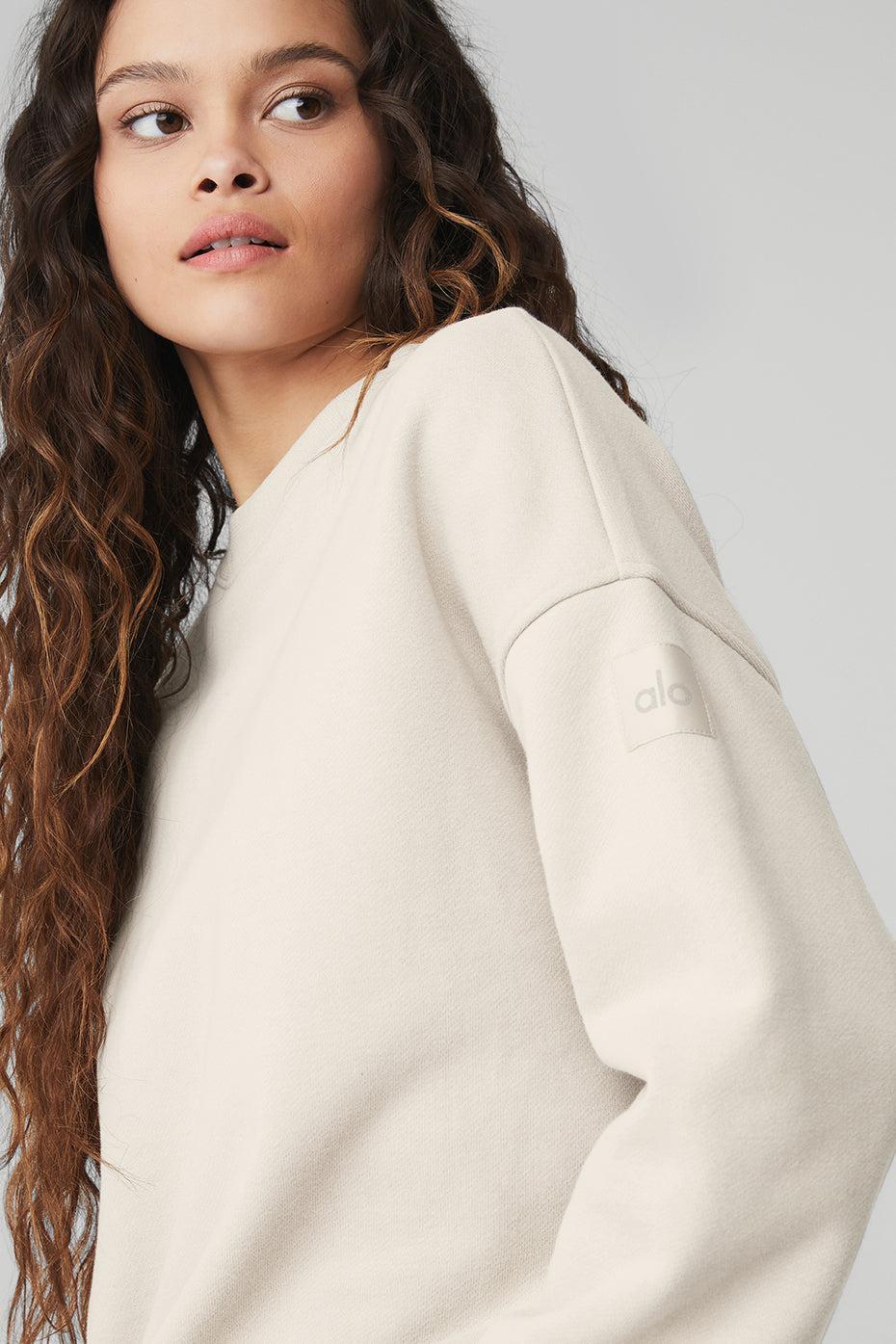 Renown Heavy Weight Crew Neck Pullover - Bone Product Image