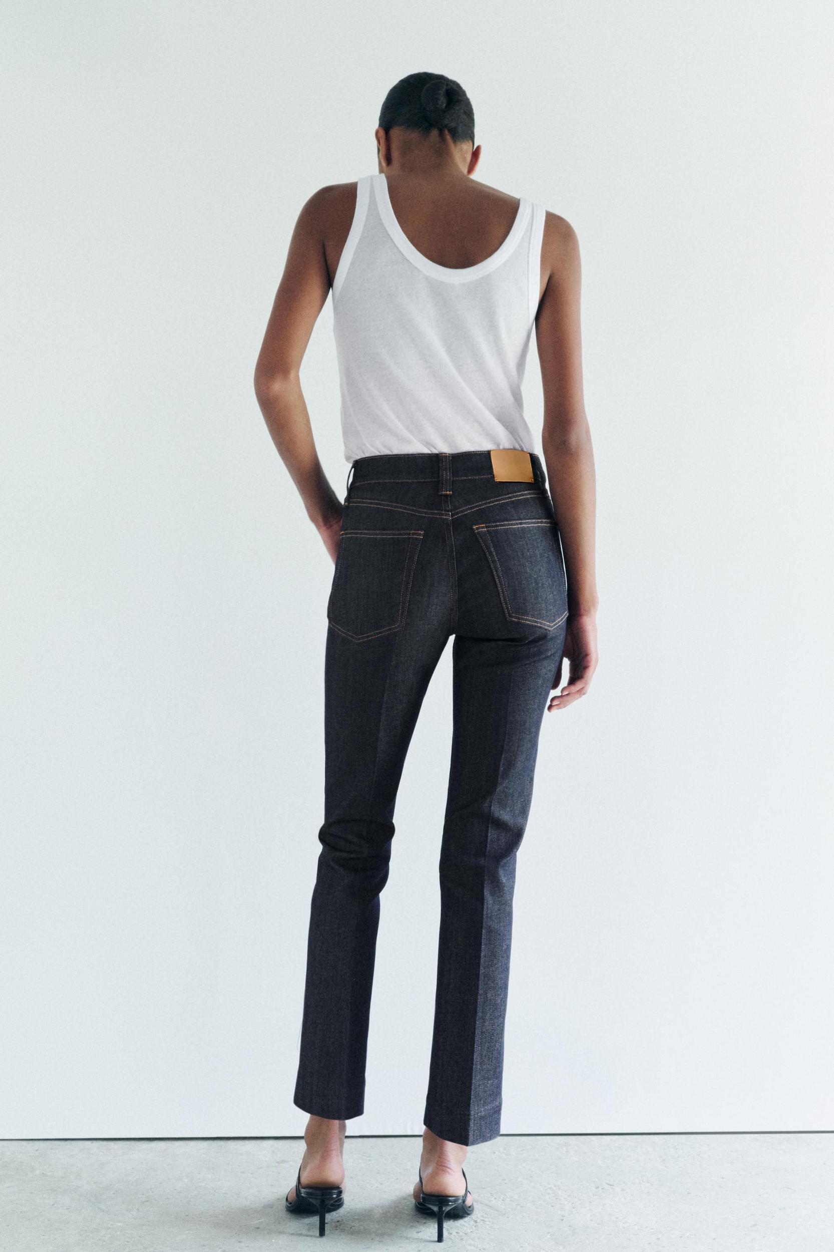 ZW COLLECTION HIGH RISE BOOTCUT CROPPED JEANS Product Image