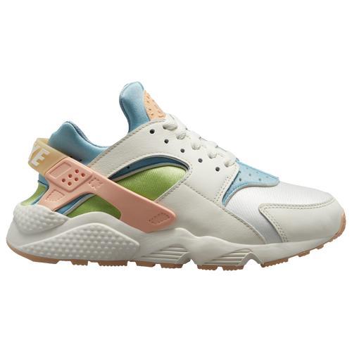 Nike Womens Nike Air Huarache - Womens Shoes Sail/Orange/Blue Product Image