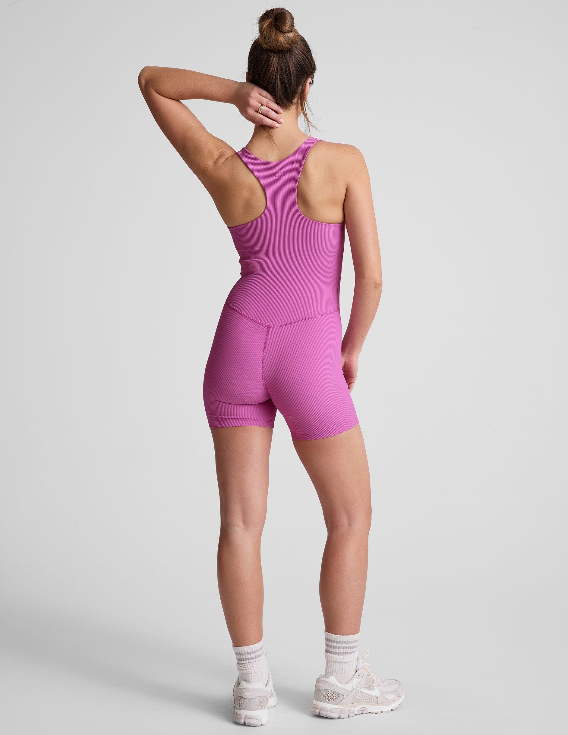Routine Ribbed Biker Jumpsuit Product Image