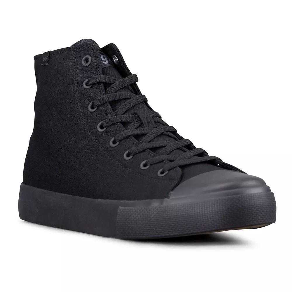 Lugz Stagger Men's High Top Sneakers, Size: 9.5, Black Product Image