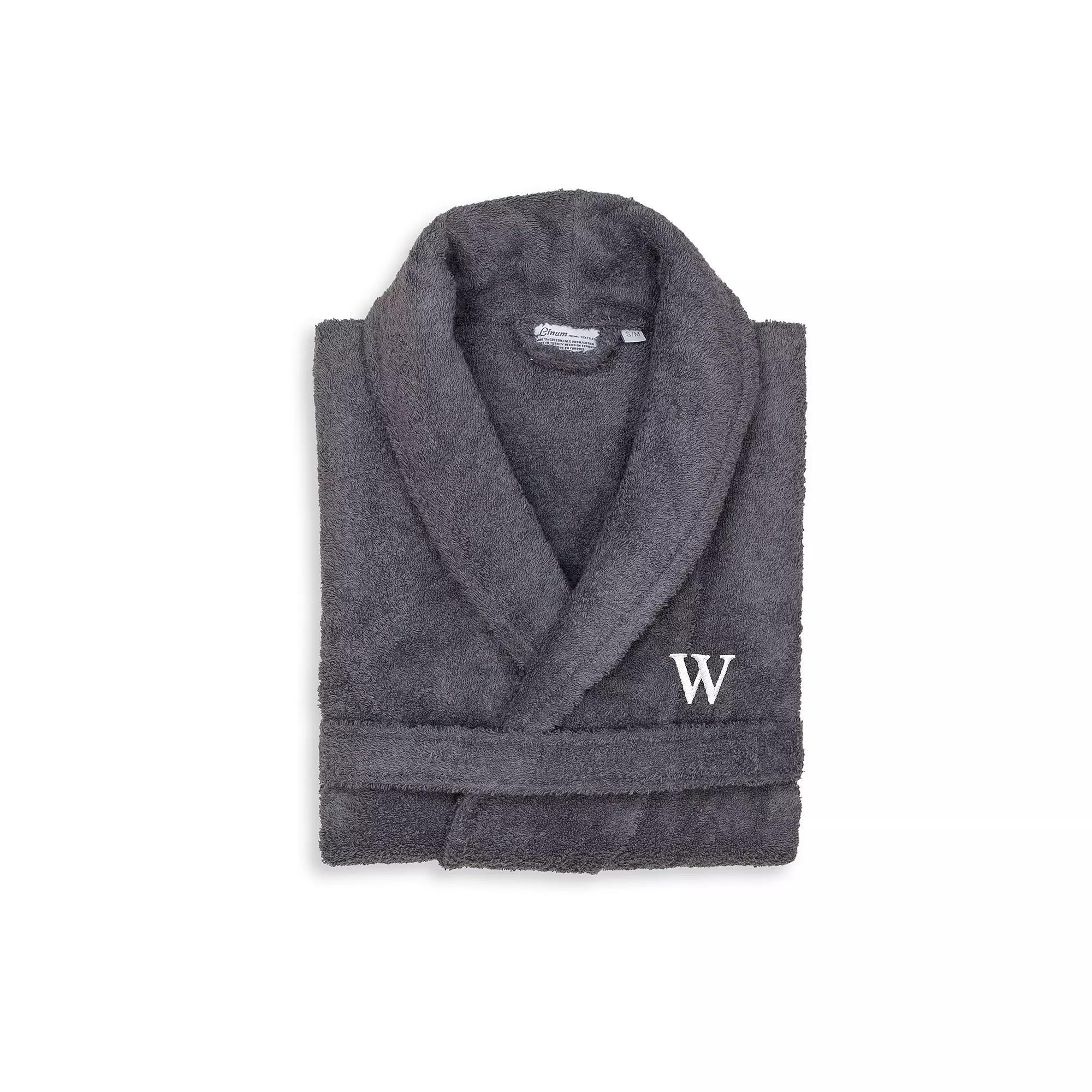 Linum Home Textiles Turkish Cotton Personalized Unisex Terry Cloth Bathrobe, Womens Product Image