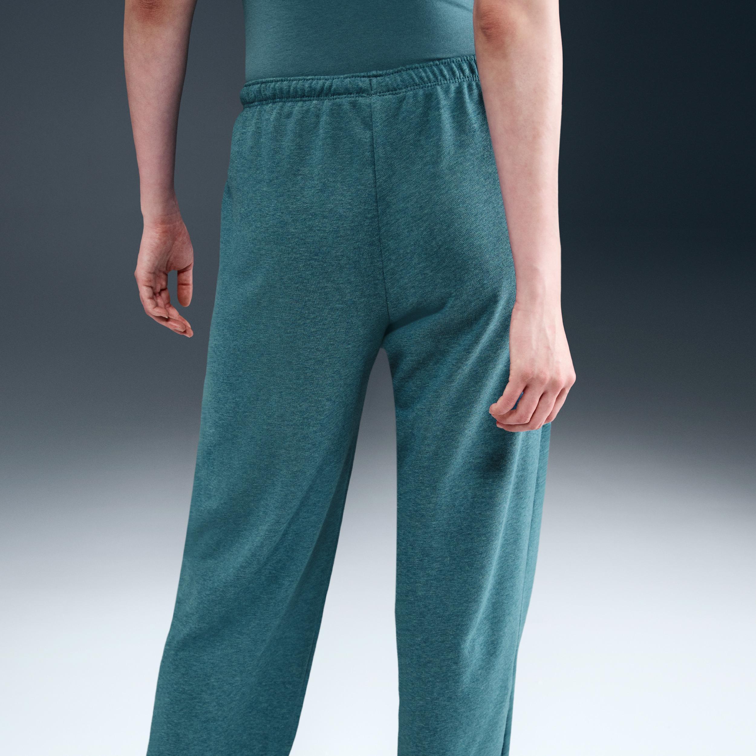 Nike Sportswear Chill Terry Women's Mid-Rise French Terry Open-Hem Sweatpants Product Image