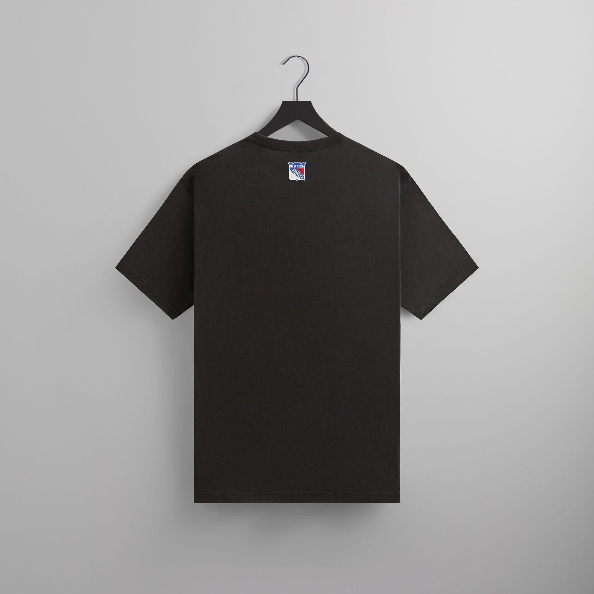 Kith for the New York Rangers on Ice Vintage Tee - Black Male Product Image