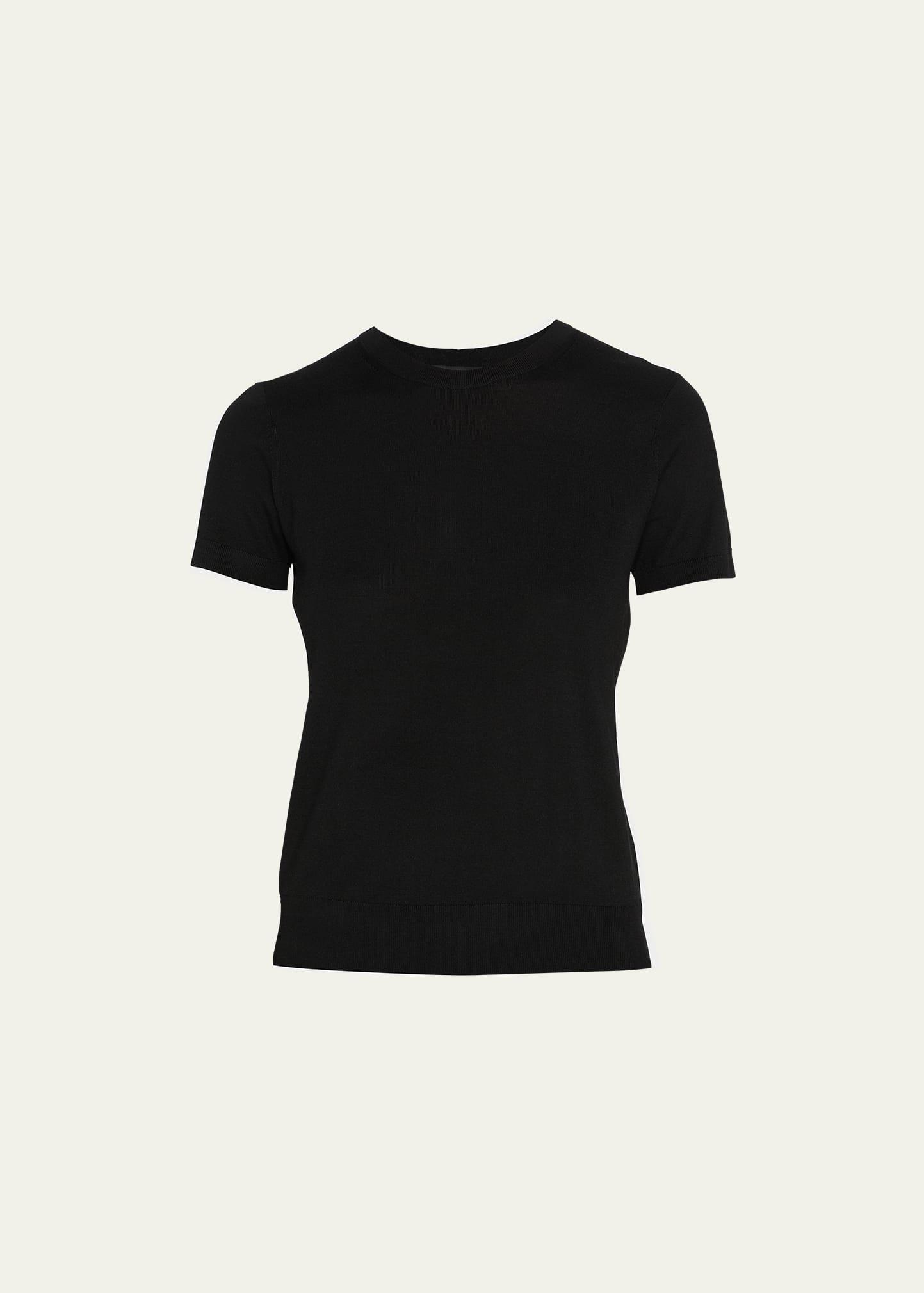 Basic Regal Wool Short-Sleeve Tee Product Image