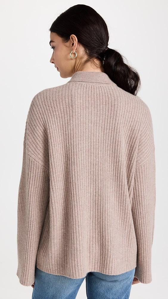 Reformation Fantino Cashmere Collared Cardigan | Shopbop Product Image