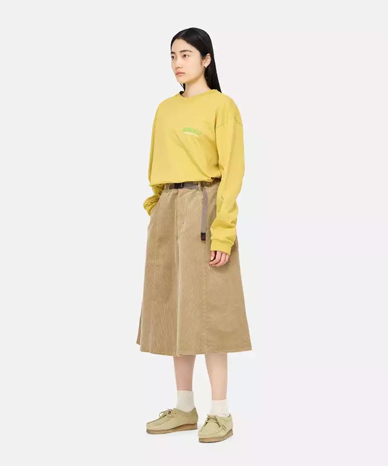 Paneled Midi Skirt Product Image