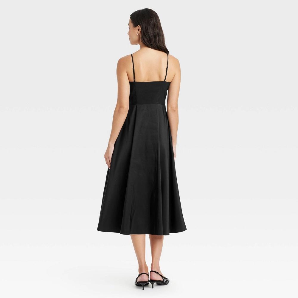 Women's Bow Midi Dress - A New Day™ Product Image