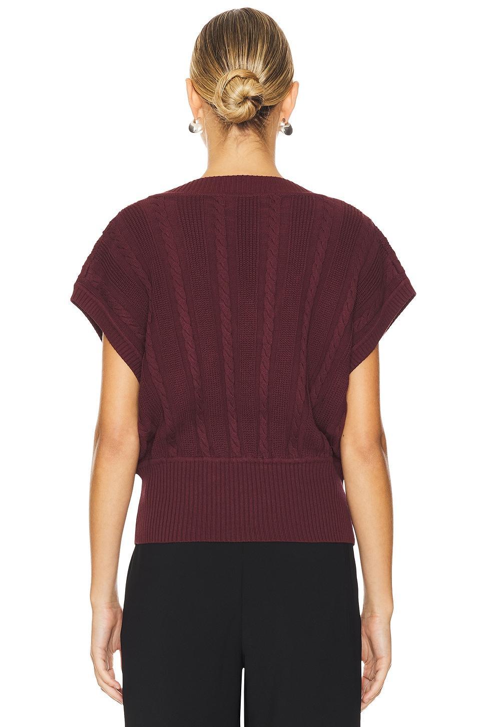Cable Knit Vest REMAIN Product Image
