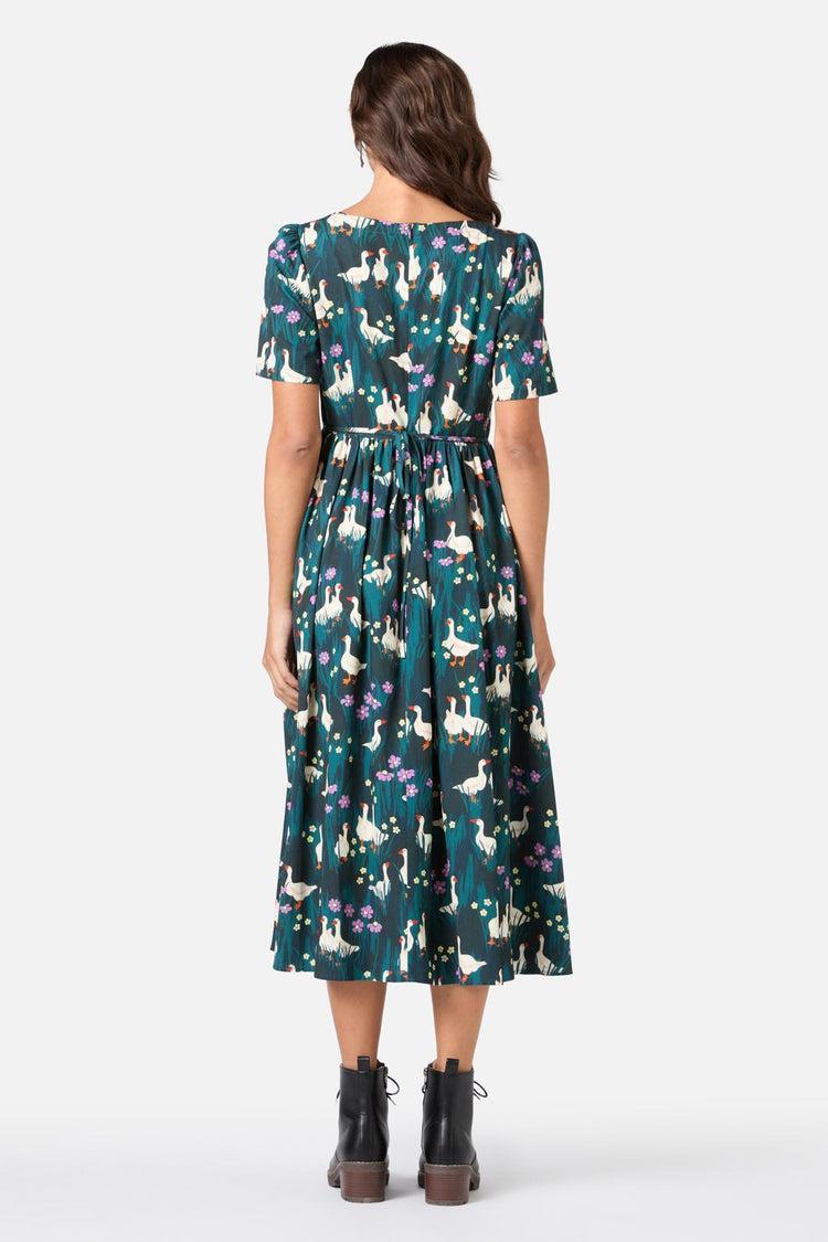 Lucy Goosey Midi Dress Product Image