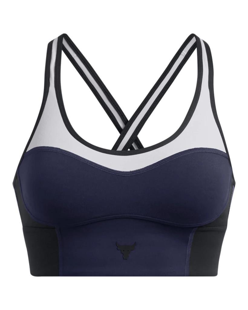 Women's Project Rock Infinity Mid Longline Lets Go Bra Product Image