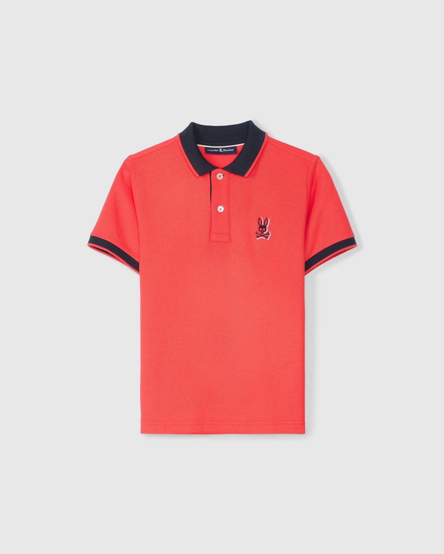 KIDS RIVIERA PIQUE POLO SHIRT - B0K640C200 Product Image