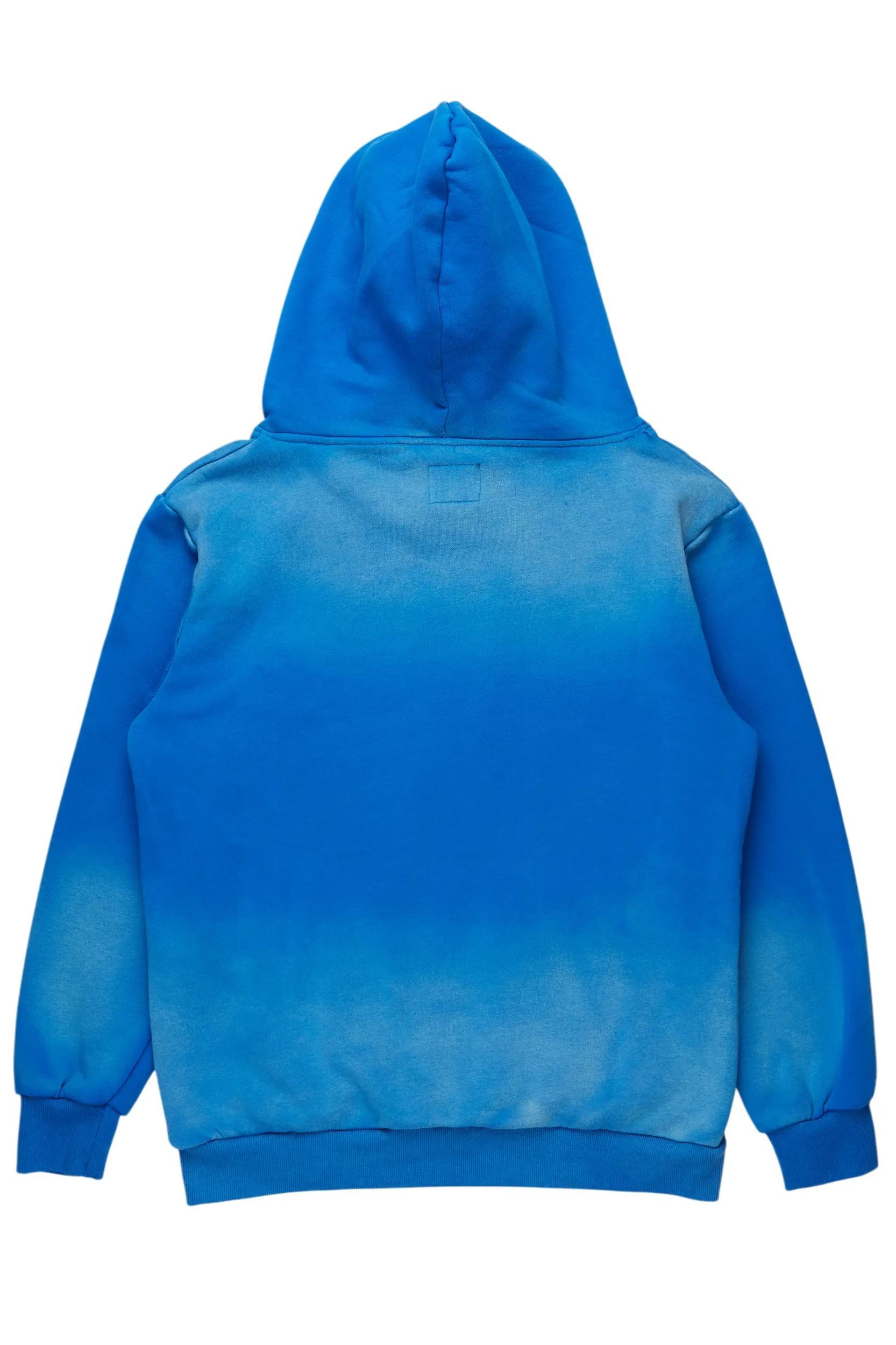 Kip Royal Blue Graphic Hoodie Male Product Image