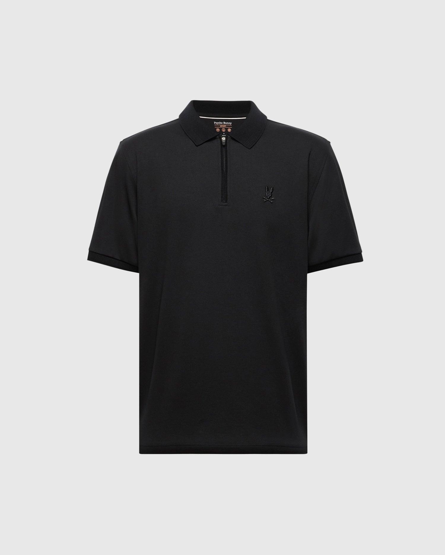 MENS TREVOR PERFORMANCE PIQUE ZIP UP POLO - B6K557F200 Product Image