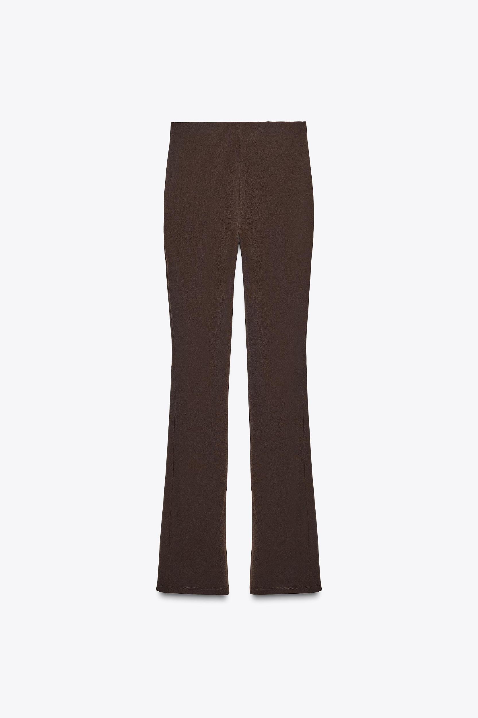 ZIPPERED STRETCH LEGGINGS Product Image