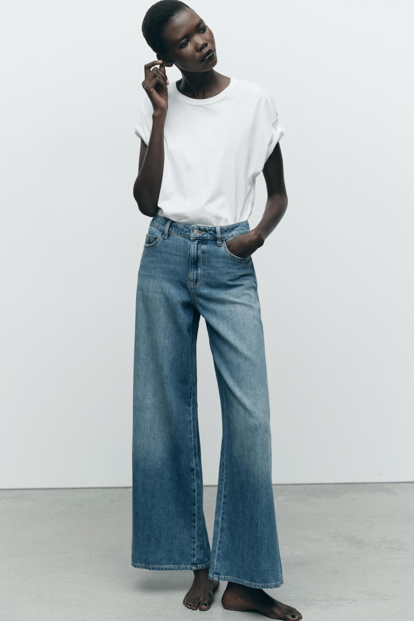 Z1975 MID-RISE PALAZZO JEANS Product Image