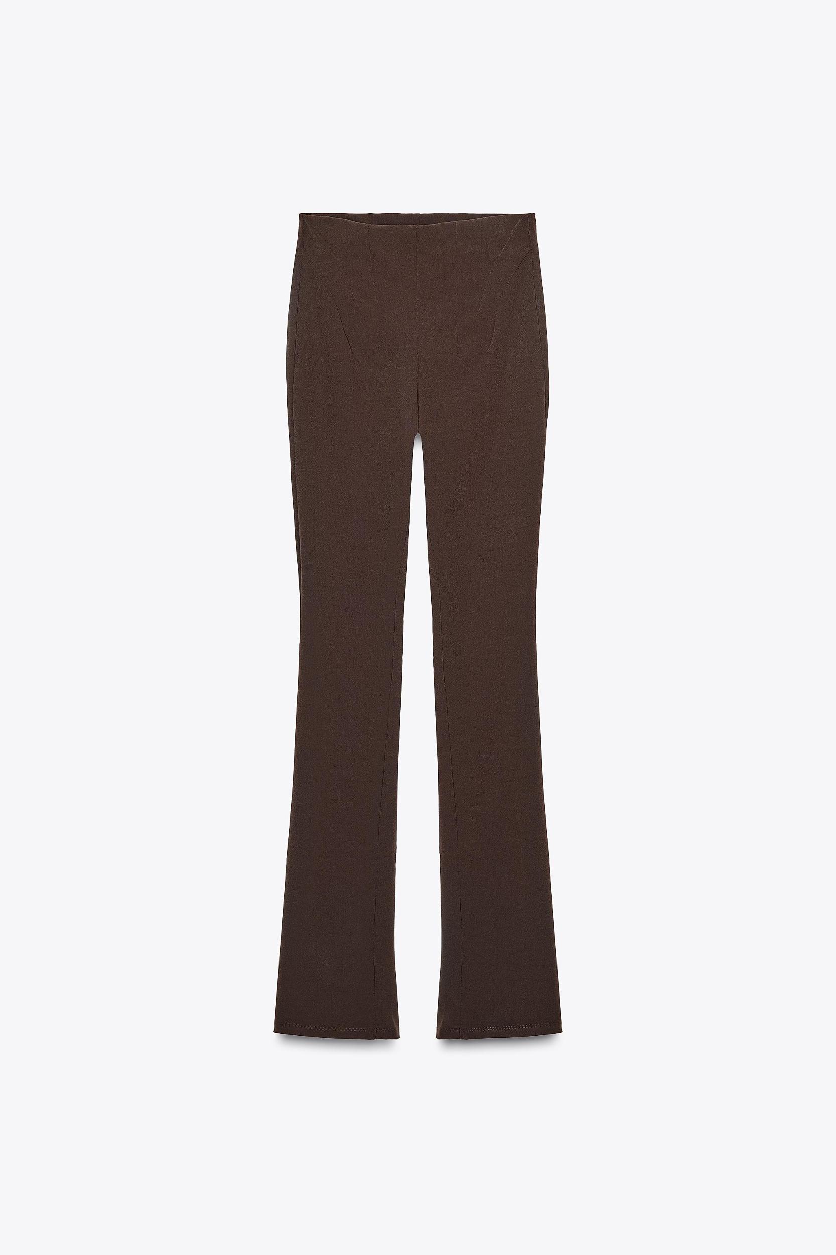 ZIPPERED STRETCH LEGGINGS Product Image