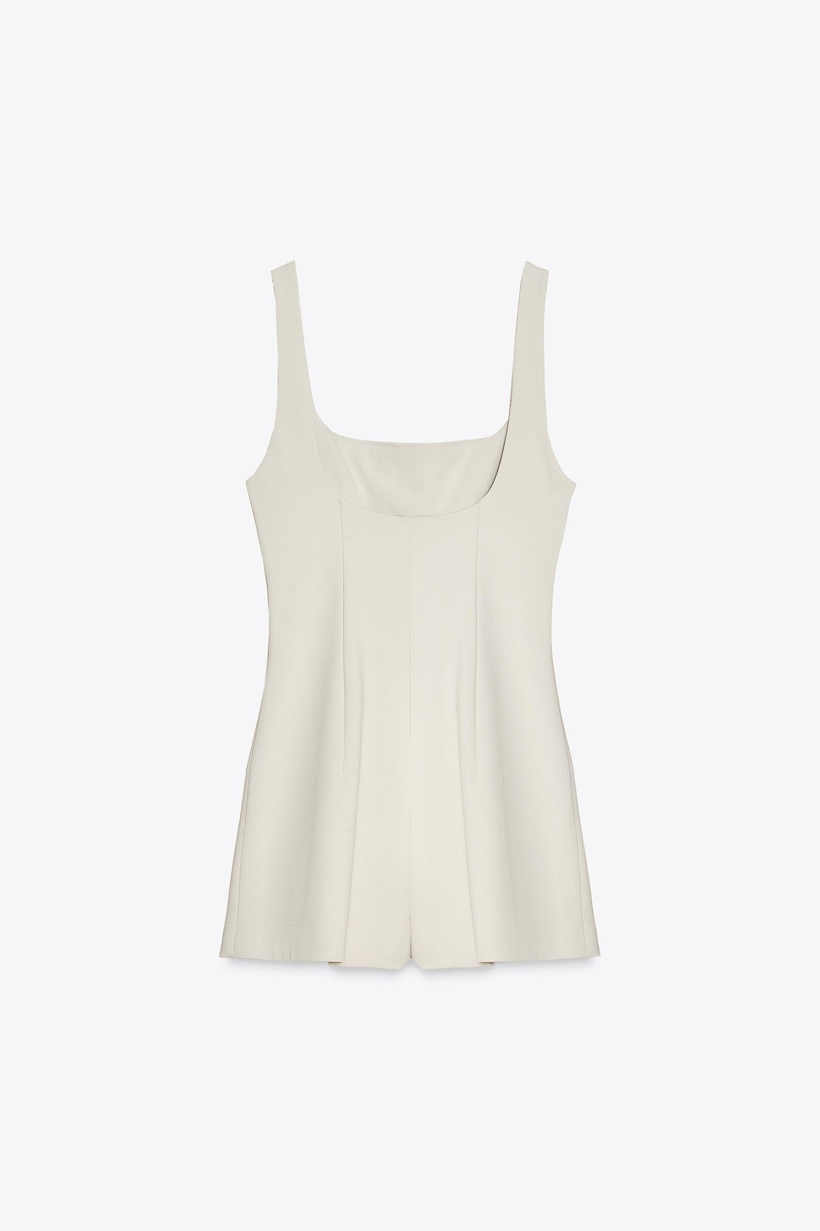 SHORT JUMPSUIT WITH STRAPS Product Image