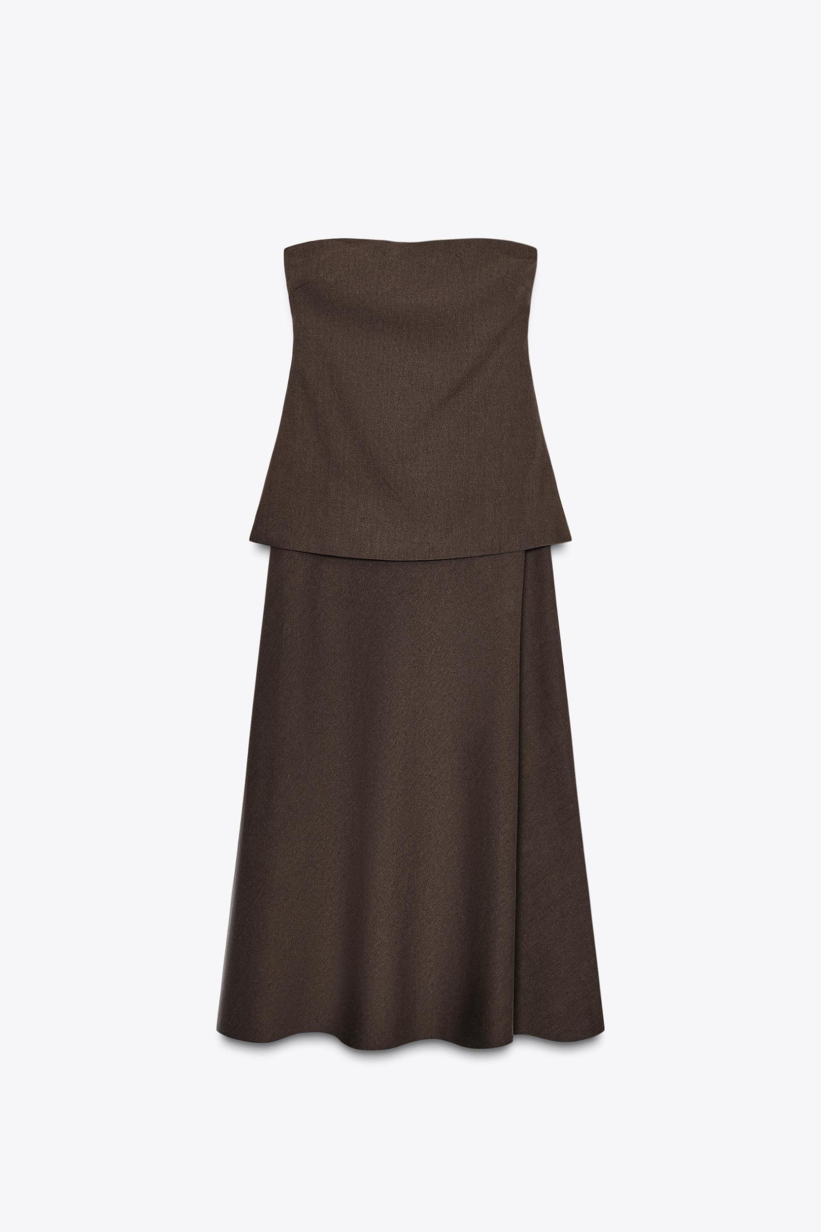 ZW COLLECTION STRAPLESS DRESS Product Image