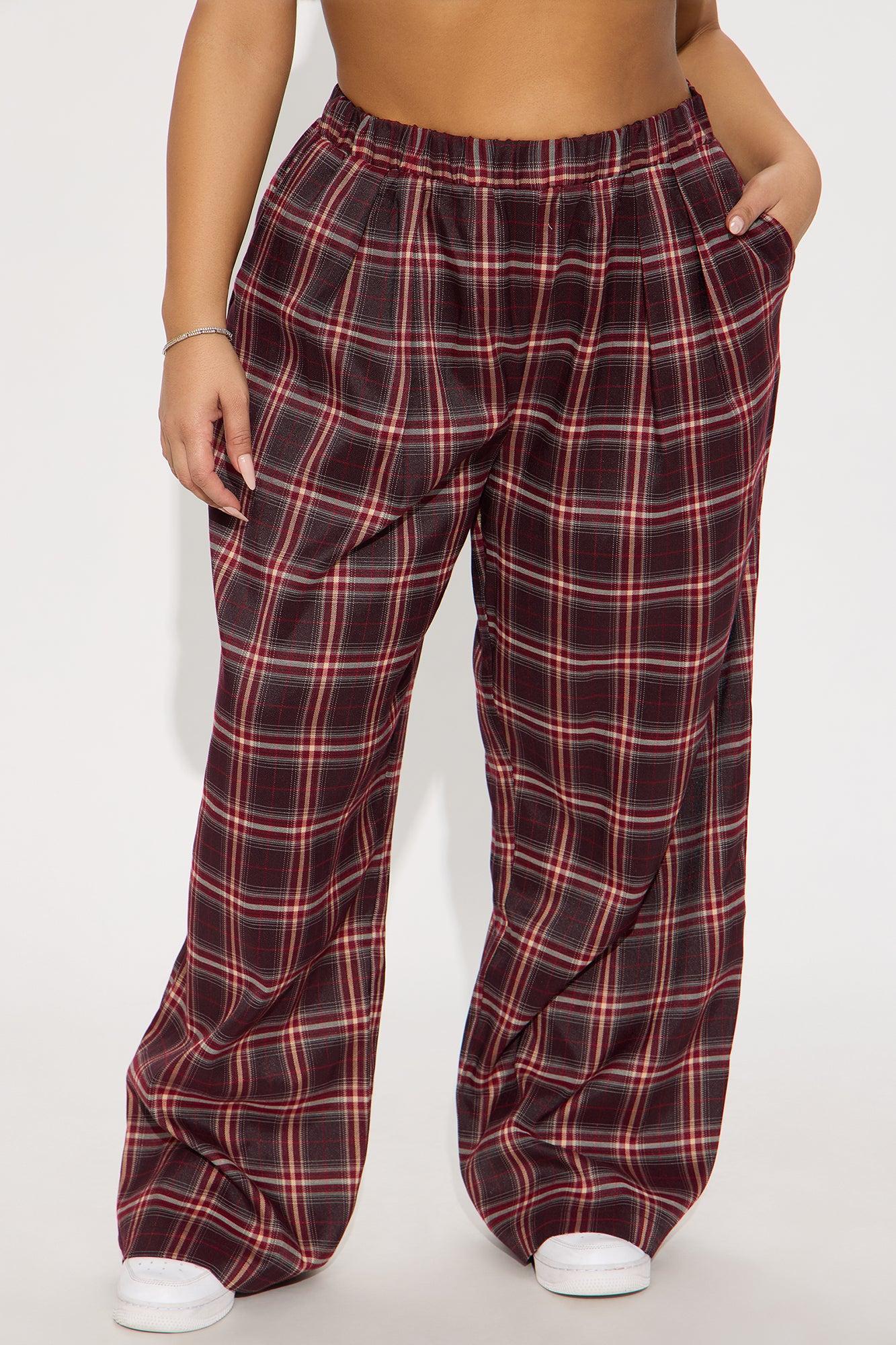 Yazzy Plaid Boxer Pant - Multi Color Product Image