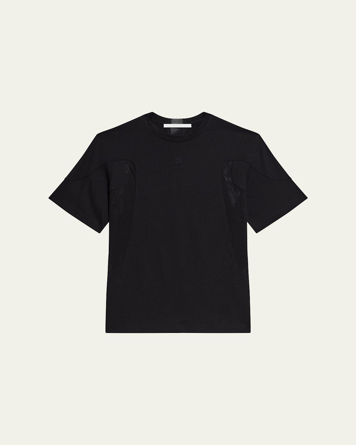Mens Sport Mesh-Panel Crewneck T-Shirt Product Image